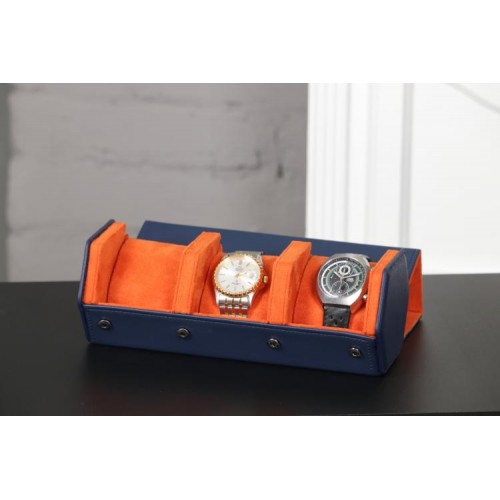 Кейс для годинників Salvadore PB/3176/3.BLU-OR 230х100х85 мм Синьо-помаранчевий Кейс для годинників Salvadore PB/3176/3.BLU-OR 230х100х85 мм Синьо-помаранчевий