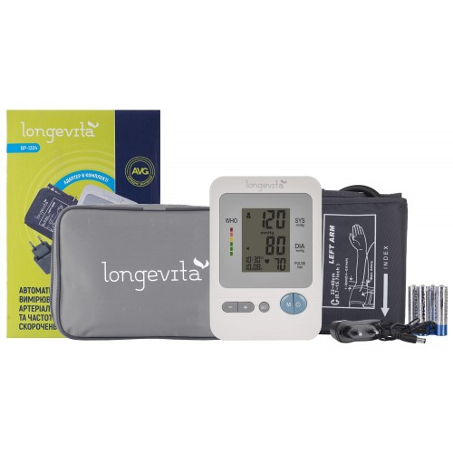Автоматичний вимірювач тиску Longevita BP-1304 (манжета на плече) (5895837)