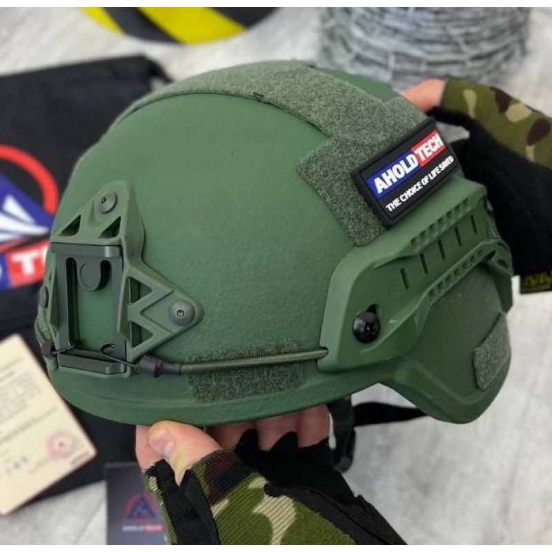 Шолом No Brand F-S02 Ahold Tech Revixun 3А One Size Оливковий (2498245440)