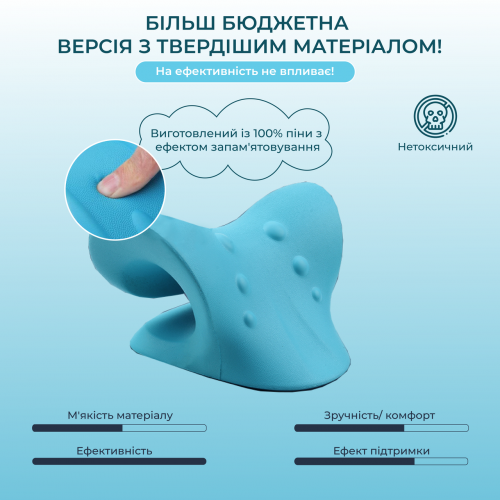 Масажна подушка для шиї та спини Massage Pillow (Релаксатор) EVA в інтернет супермаркеті PbayMarket!