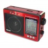 Радіоприймач GOLON-RX 006/0816 USB+SD Червоний