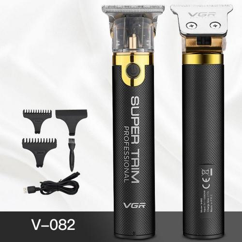 Машинка для стрижки VGR Super Trim V-082 електрична бездротова з 3 насадками Чорна (1756375520) Машинка для стрижки VGR Super Trim V-082 електрична бездротова з 3 насадками Чорна (1756375520)
