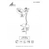 Люстра TRIO PURE 302000308