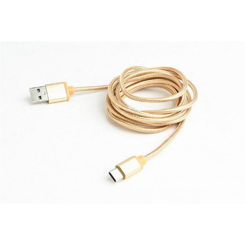 Кабель Cablexpert USB 2.0 - USB Type-C, 1.8м Золотистий (CCB-mUSB2B-AMCM-6-G) в інтернет супермаркеті PbayMarket!