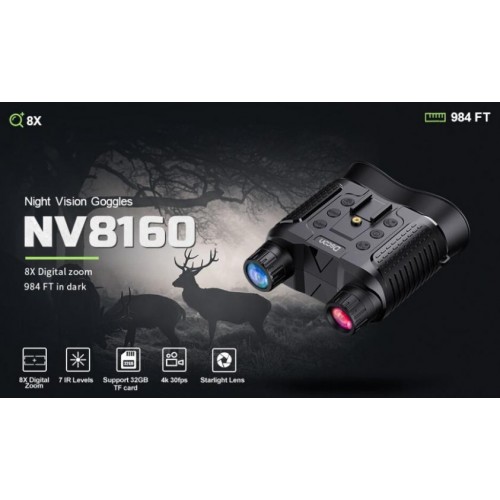 Прилад бінокуляр нічного бачення із кріпленням на голову Dsoon NV8160 (1799463851)