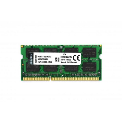 Оперативна пам'ять Kingston SODIMM DDR3-1066 4096MB PC3-8500 (KVR1066D3S7/4G) Оперативна пам'ять Kingston SODIMM DDR3-1066 4096MB PC3-8500 (KVR1066D3S7/4G)