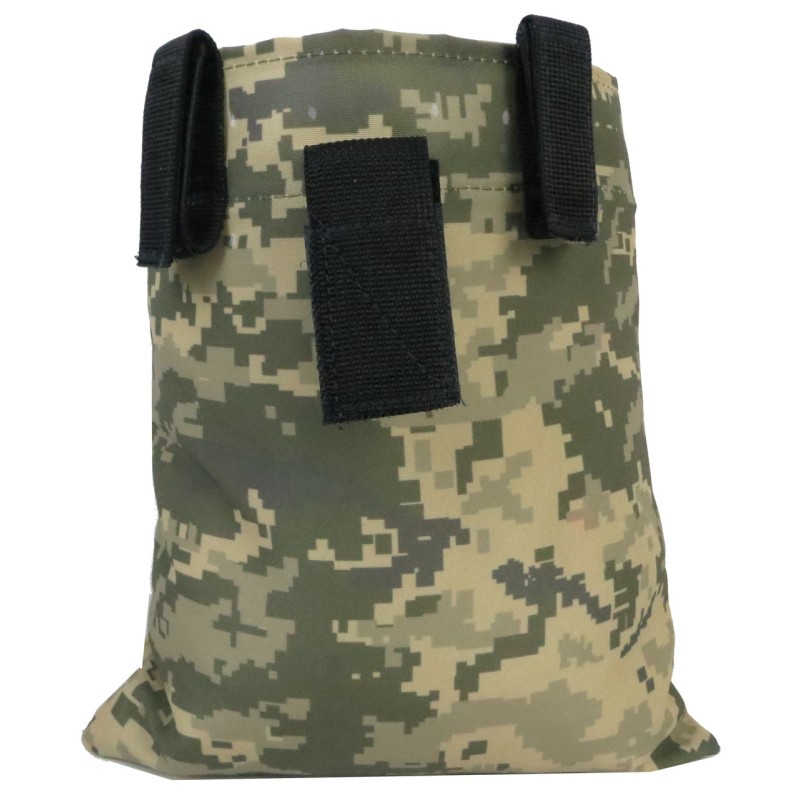 Сумка скидання для автоматних магазинів ріжків обойм тактичний підсумок BTB Ukr Military піксель ЗСУ