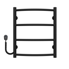 Рушникосушарка електрична Класік П4 400х500 Deffi Чорний EF16 (C.DK.50.40.4.E.B.L.5)