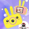 Дитяча Фотокамера Kids Funny Camera 3.0 Pro Протиударний Фотоапарат 12 Mpx Full HD 1920x1080P фото та відео зйомка Жовтий + Карта пам'яті 16ГБ