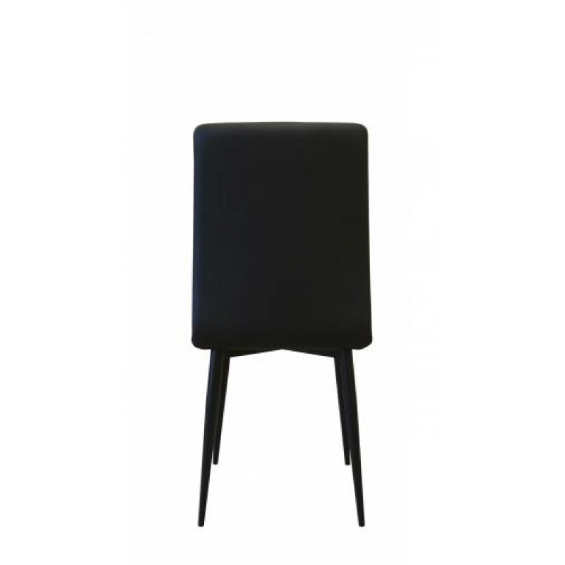 Стілець Max's furniture Мічіган 02 Чорний/Чорний