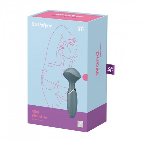 Вібромасажер Satisfyer Mini Wand-er Grey в інтернет супермаркеті PbayMarket!