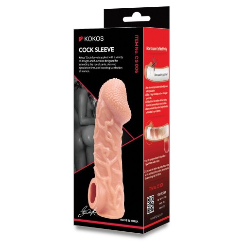 Насадка на член Kokos Cock Sleeve CS 006 L