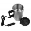 Автомобільна термочашка Electric Mug з підігрівом 400 мл Срібляста (EM535)