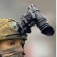 Прилад нічного бачення Монокуляр PVS 18 1х32 з кріпленням Wilcox L4G24 на шолом + підсумок