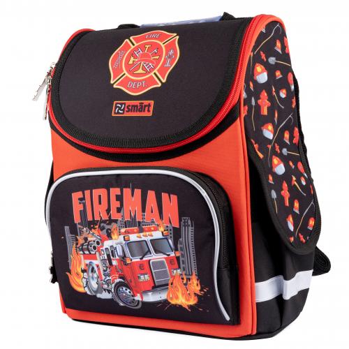 Рюкзак шкільний каркасний Smart PG-11 Fireman (559015)