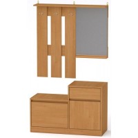 Передпокій Влада Компанит Вільха (110х38х168,3 см) Передпокій Влада Компанит Вільха (110х38х168,3 см)