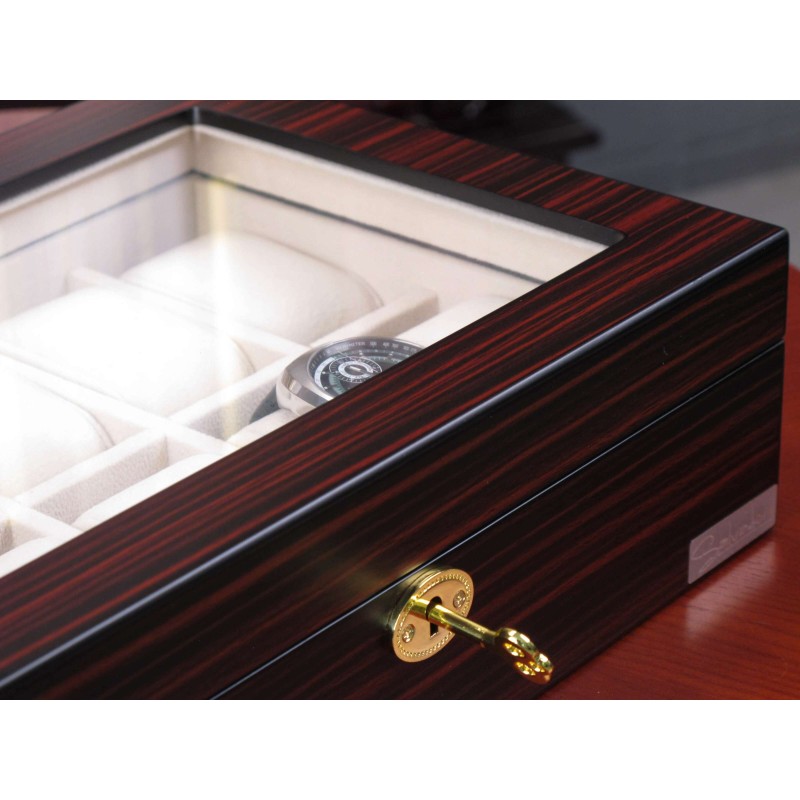 Шкатулка для зберігання годинників Salvadore WB/1087/10.E Бордовий