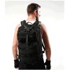 Тактичний похідний військовий рюкзак Military 25 L Чорний (T410)