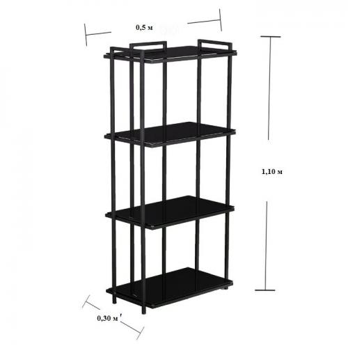 Стелаж GoodsMetall у стилі Лофт 1100х500х300 СТЖ1120 Стелаж GoodsMetall у стилі Лофт 1100х500х300 СТЖ1120