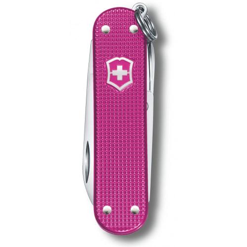 Ніж-брелок Victorinox Classic SD Alox Colors Flamingo Party 58 мм, 5 функцій, Рожевий (0.6221.251G) Ніж-брелок Victorinox Classic SD Alox Colors Flamingo Party 58 мм, 5 функцій, Рожевий (0.6221.251G)