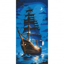 Картина за номерами Перлина ночі Art Craft 10566-AC 40x80 см