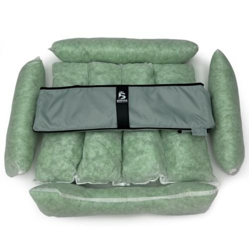 Лежак ліжко для собак та котів EGO Bosyak Waterproof M 75х65 Сірий (спальне місце для собак та котів)