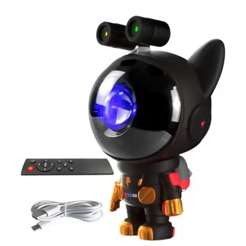 Лазерний-проектор DogLe Зіркове Небо Dog Projector Black 30151386А Лазерний-проектор DogLe Зіркове Небо Dog Projector Black 30151386А