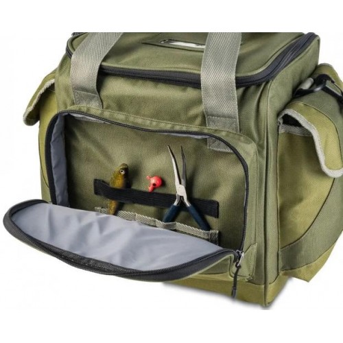 Сумка рибальська Rocktrail з контейнерами для снастей 38х26х30 см Хакі (IAN445628) Сумка рибальська Rocktrail з контейнерами для снастей 38х26х30 см Хакі (IAN445628)