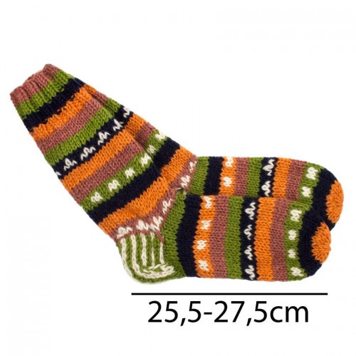 Шкарпетки теплі Тапа Kathmandu вовна яка L Різнокольорові візерунки (27285) в інтернет супермаркеті PbayMarket!