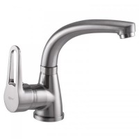 Змішувач для умивальника ZERIX SOP1 045 нержавіюча сталь (ZX2650) Змішувач для умивальника ZERIX SOP1 045 нержавіюча сталь (ZX2650)