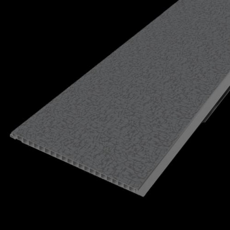 Панель ПВХ пластикова вагонка для стін та стелі EX 07.11 Марсель Graphit Riko