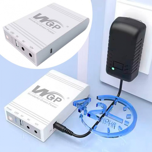 Джерело безперебійного живлення UPS WGP 38.48 wH 10400 mAh Білий (2329609644) Джерело безперебійного живлення UPS WGP 38.48 wH 10400 mAh Білий (2329609644)