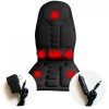Масажна накидка Massage Cushion JB-100B з підігрівом 220V Black