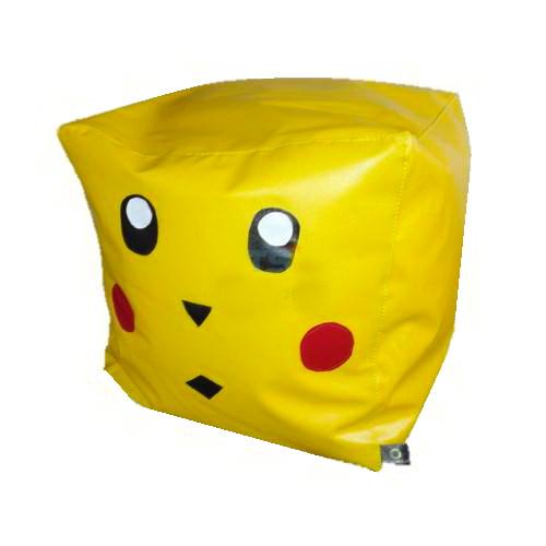 Безкаркасний пуф Tia-Sport Покемон 40х40х40 см жовтий (sm-0013) Безкаркасний пуф Tia-Sport Покемон 40х40х40 см жовтий (sm-0013)