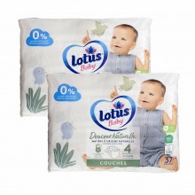 Дитячі підгузники Lotus Baby 4 (7-12 кг) 74 шт