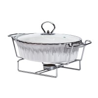 Мармітниця YIWU 1 л Хром-білий (HP1022)