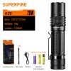 Ліхтар ручний Superfire A20 1700 Lumen IP44 Чорний (2073702490)