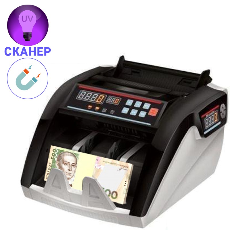 Машинка для рахунку грошей з детектором Bill Counter UV MG 5800