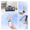 Портативний вентилятор Mini Fan F56-2 Білий (30151455А)