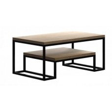 Кавовий журнальний столик у стилі Loft NS-465 530x1200x620 мм Черный