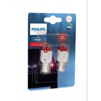 Автолампа діоди PHILIPS 11498U30RB2 P21W LED 12V Ultinon Pro3000 RED