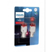 Автолампа діоди PHILIPS 11498U30RB2 P21W LED 12V Ultinon Pro3000 RED