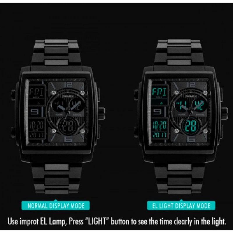 Наручний годинник Durable Skmei 1274 Black