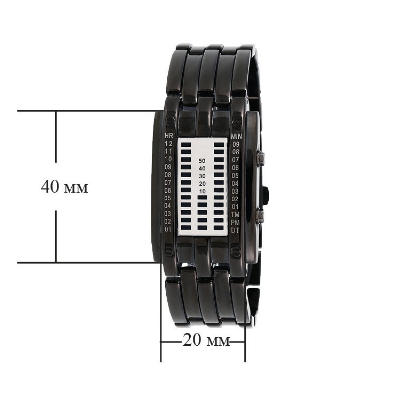 Чоловічий годинник Skmei 0953 Чорний