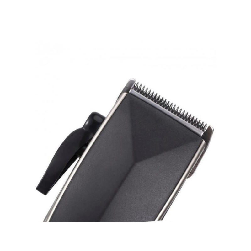 Універсальна машинка для стрижки волосся тример з насадками та ножицями VGR V-033 Чорний