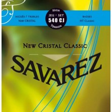 Струни для класичної гітари Savarez 540CJ New Cristal Classic Guitar Strings High Tension