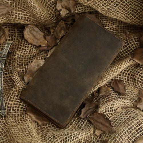 Гаманець чоловічий Vintage 14228 Вінтажна шкіра Коричневий, Коричневий