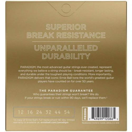 Струни для акустичної гітари Ernie Ball 2086 Paradigm Medium-Light Acoustic 80/20 Bronze 12/54 Струни для акустичної гітари Ernie Ball 2086 Paradigm Medium-Light Acoustic 80/20 Bronze 12/54