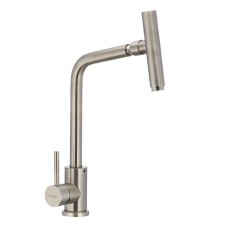 Змішувач для кухні з поворотним виливом Mixxus SUS-017 Хром (411837)