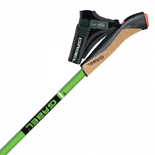 Палиці для скандинавської ходьби Gabel Stretch Lite Carbon 750х80х80 Green/Black (7008352600000)